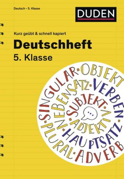 Deutschheft 5. Klasse
