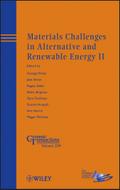 Materials Challenges in Alternative and Renewable Energy II