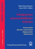 Erfolgreiches wissenschaftliches Arbeiten.