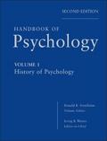 Handbook of Psychology, Volume 1, History of Psychology