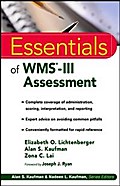 Essentials of WMS-III Assessment