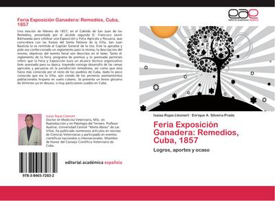 Feria Exposición Ganadera: Remedios, Cuba, 1857