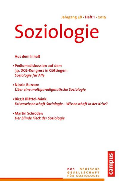 Soziologie 1/2019