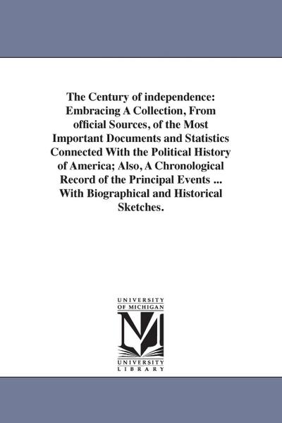[Hussey, J: Century of independence