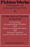 Zur Politik, Moral und Philosophie der Geschichte
