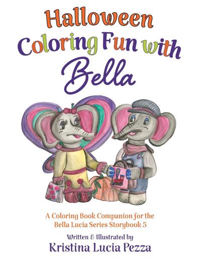 Halloween Coloring Fun with Bella