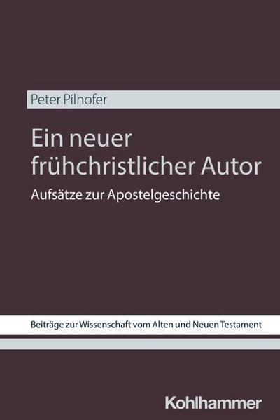 Ein neuer frühchristlicher Autor