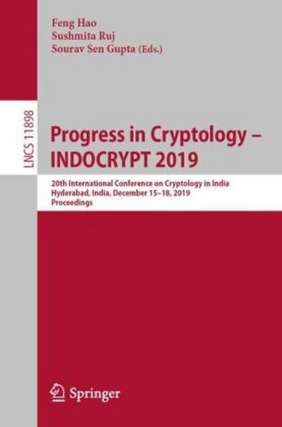 Progress in Cryptology ¿ INDOCRYPT 2019