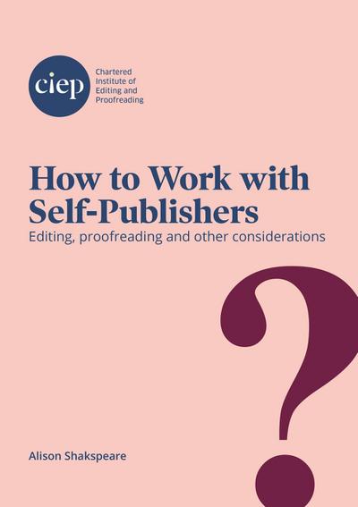 How to Work with Self-Publishers