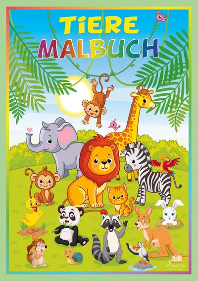 Tiere Malbuch