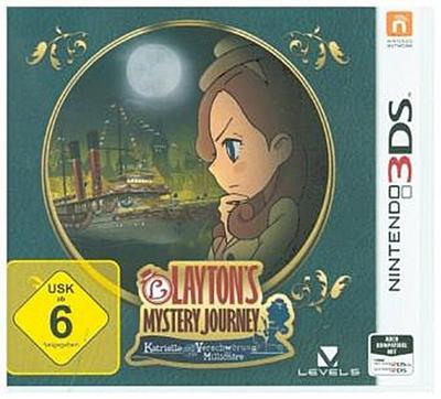Layton’s Mystery Journey: Katrielle und die Verschwörung der Millionäre, 1 Nintendo 3DS-Spiel