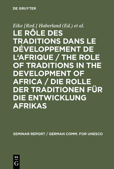 Le rôle des traditions dans le développement de l’Afrique