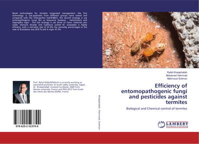 Efficiency of entomopathogenic fungi and pesticides against termites