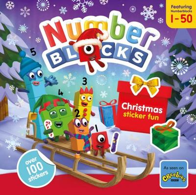 Numberblocks Christmas Sticker Fun