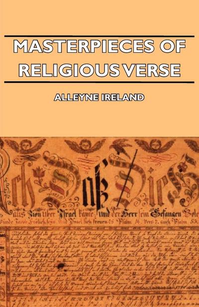 Masterpieces of Religious Verse