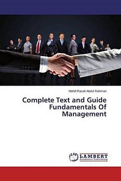 Complete Text and Guide Fundamentals Of Management