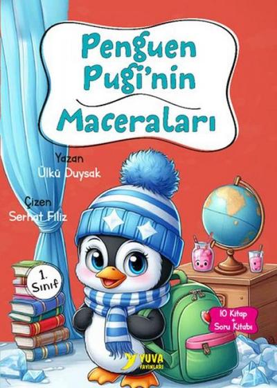 Penguen Puginin Maceralari 10 Kitap