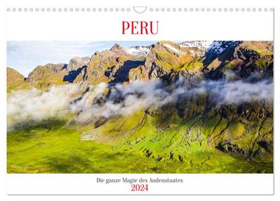 Peru - Magie der Anden (Wandkalender 2024 DIN A3 quer), CALVENDO Monatskalender