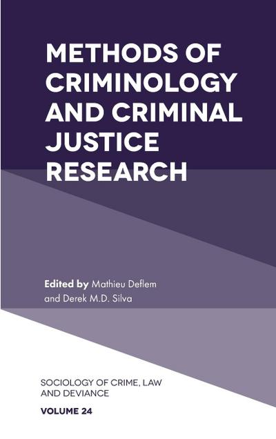 Methods of Criminology and Criminal Justice Research