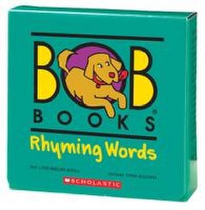 Bob Books - Rhyming Words Box Set Phonics, Ages 4 and Up, Kindergarten, Flashcards (Stage 1: Starting to Read)
