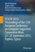 ECSCW 2013: Proceedings of the 13th European Confe
