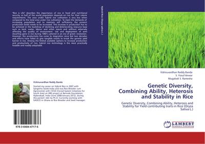 Genetic Diversity, Combining Ability, Heterosis and Stability in Rice