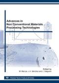 Advances in Non Conventional Materials Processing Technologies