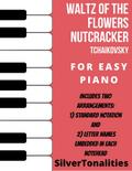 Waltz of the Flowers Nutcracker Suite Easy Piano Sheet Music Combo