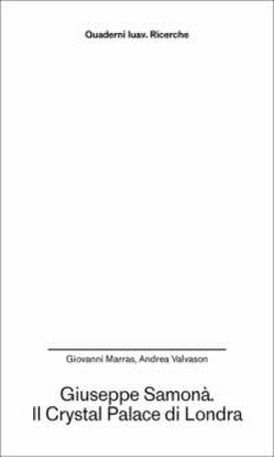 Giuseppe Samonà. Il Crystal Palace di Londra
