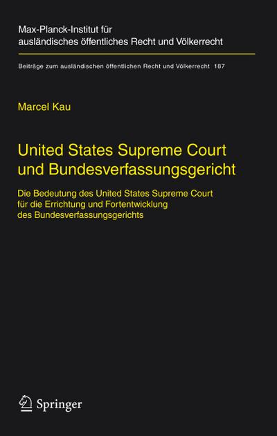 United States Supreme Court und Bundesverfassungsgericht