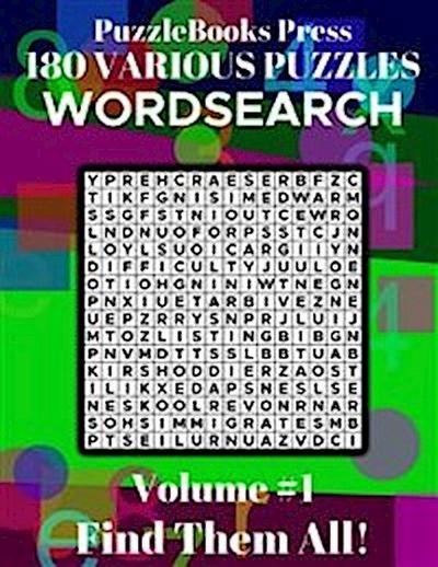 PuzzleBooks Press - WordSearch - Volume 1