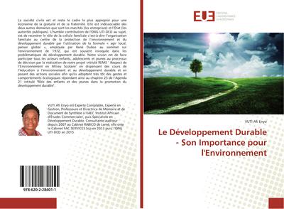 Le Développement Durable - Son Importance pour l’Environnement