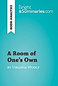 A Room of One’s Own by Virginia Woolf (Book Analysis)