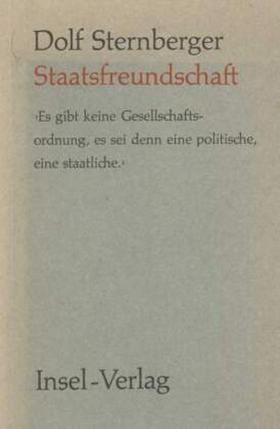 Staatsfreundschaft