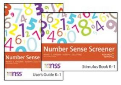 Number Sense Screener(tm) (Nss(tm)) Set, K-1, Research Edition
