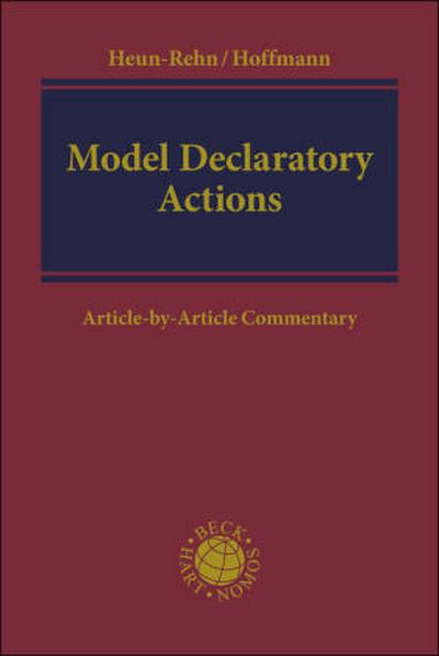 Model Declaratory Actions - German Collective Consumer Litigation