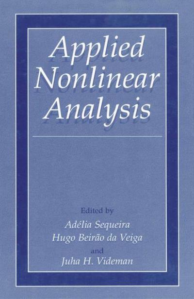 Applied Nonlinear Analysis