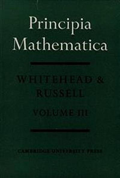 Principia Mathematica (Volume III)
