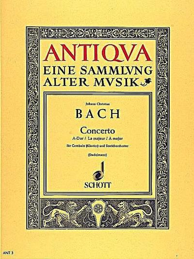 Concerto A-Durfür Cembalo (Klavier) und Streichorchester