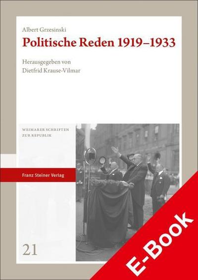 Politische Reden 1919-1933