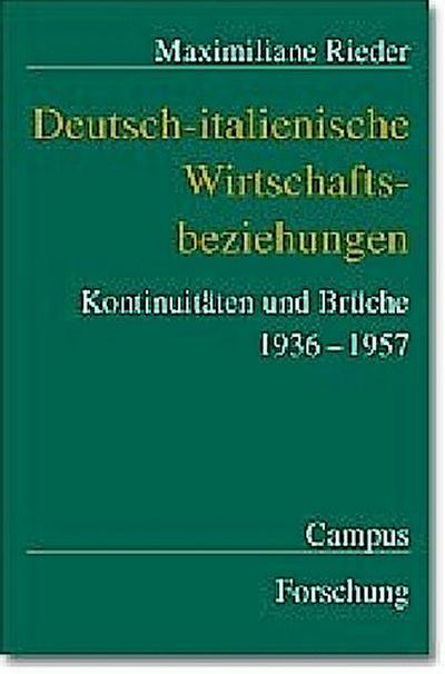 Deutsch-italienische Wirtschaftsbeziehungen