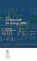 Colloquium De Giorgi 2009