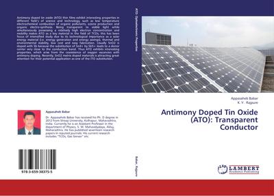 Antimony Doped Tin Oxide (ATO): Transparent Conductor