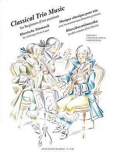 Classical Trio Music for Beginners (First Position)
