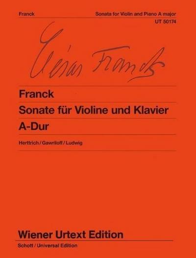 Sonate für Violine und Klavier A-Dur