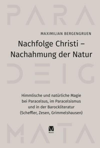 Nachfolge Christi - Nachahmung der Natur