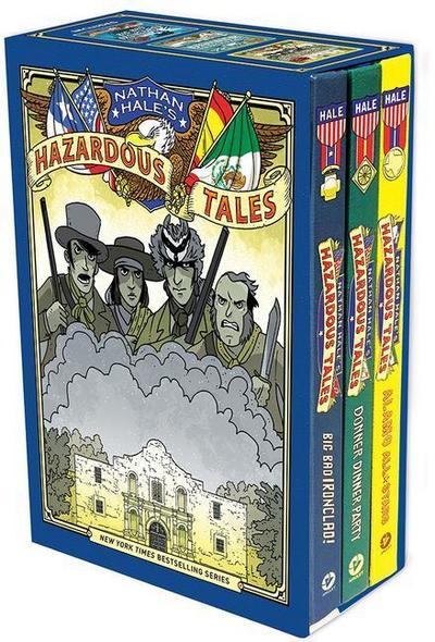 Nathan Hale’s Hazardous Tales Second 3-Book Box Set