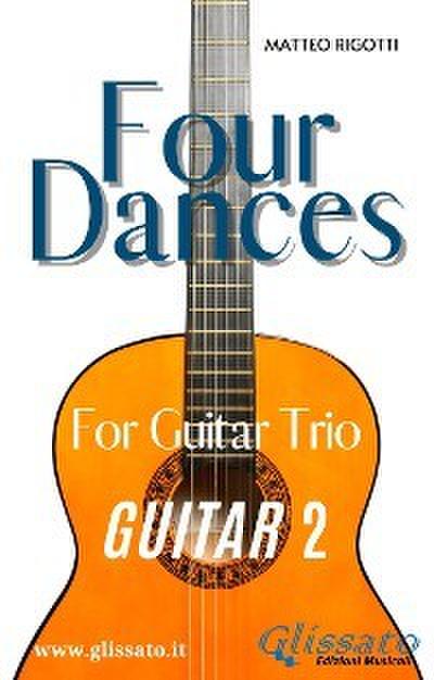 Guitar 2 part of "Four Dances" for Guitar trio
