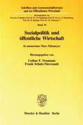 Sozialpolitik und öffentliche Wirtschaft.