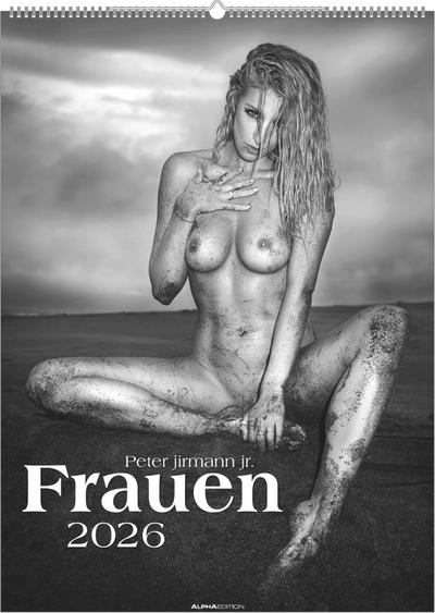 Frauen - Wandkalender mit 12 schwarz-weiß Fotografien im Format 50x70